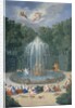 The Groves of Versailles. View of the Star or Mountain of Water with Alph persuing Arethusa by Jean the Younger Cotelle