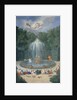 The Groves of Versailles. View of the Star or Mountain of Water with Alph persuing Arethusa by Jean the Younger Cotelle