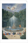 The Groves of Versailles. View of the Star or Mountain of Water with Alph persuing Arethusa by Jean the Younger Cotelle