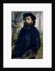 Portrait of Claude Monet 1875 by Pierre Auguste Renoir