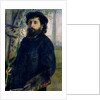 Portrait of Claude Monet 1875 by Pierre Auguste Renoir