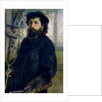 Portrait of Claude Monet 1875 by Pierre Auguste Renoir