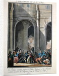 Events of the 5th of October 1789: The Women want to hang the Priest Lefevre by Jean-Francois Janinet