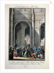 Events of the 5th of October 1789: The Women want to hang the Priest Lefevre by Jean-Francois Janinet