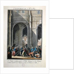 Events of the 5th of October 1789: The Women want to hang the Priest Lefevre by Jean-Francois Janinet