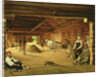 The Threshing Floor, 1821 by Aleksei Gavrilovich Venetsianov