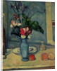 The Blue Vase, 1889-90 by Paul Cezanne