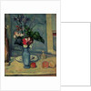 The Blue Vase, 1889-90 by Paul Cezanne