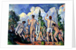 The Bathers, c.1890-92 by Paul Cezanne
