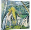 The Three Bathers, c.1879-82 by Paul Cezanne