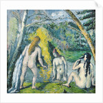 The Three Bathers, c.1879-82 by Paul Cezanne