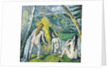 The Three Bathers, c.1879-82 by Paul Cezanne