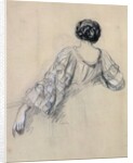 Back of a Young Woman by Antoine Auguste Ernest Herbert or Hebert