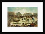 A Village Bullfight by Francisco Jose de Goya y Lucientes