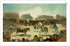 A Village Bullfight by Francisco Jose de Goya y Lucientes