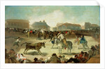 A Village Bullfight by Francisco Jose de Goya y Lucientes