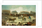 A Village Bullfight by Francisco Jose de Goya y Lucientes