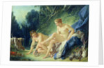 Diana getting out of her bath, 1742 by Francois Boucher