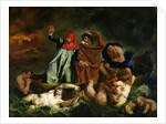 Dante and Virgil in the Underworld, 1822 by Ferdinand Victor Eugene Delacroix