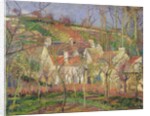 The Red Roofs, or Corner of a Village, Winter, 1877 by Camille Pissarro