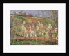 The Red Roofs, or Corner of a Village, Winter, 1877 by Camille Pissarro