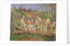 The Red Roofs, or Corner of a Village, Winter, 1877 by Camille Pissarro