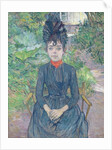 Justine Dieuhl, c.1891 by Henri de Toulouse-Lautrec