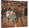 Dancing at the Moulin Rouge: La Goulue and Valentin le Desosse 1895 by Henri de Toulouse-Lautrec