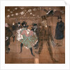 Dancing at the Moulin Rouge: La Goulue and Valentin le Desosse 1895 by Henri de Toulouse-Lautrec
