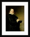Portrait of the Sculptor, Juan Martinez Montanes 1635 by Diego Rodriguez de Silva y Velazquez