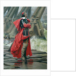 Cardinal Richelieu on the sea wall at La Rochelle, 1881 by Henri-Paul Motte