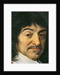 Portrait of Rene Descartes c.1649 by Frans Hals
