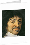 Portrait of Rene Descartes c.1649 by Frans Hals