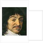 Portrait of Rene Descartes c.1649 by Frans Hals