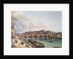 View of Pont Neuf, 1832 by Giuseppe Canella