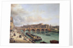 View of Pont Neuf, 1832 by Giuseppe Canella