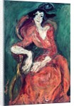 Woman in Red, 1922 by Chaim Soutine
