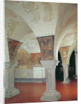 View of the crypt church by Anonymous