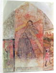 Christ carrying the cross, mural in the crypt, c.1480-1540 by School Flemish