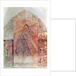 Christ carrying the cross, mural in the crypt, c.1480-1540 by School Flemish