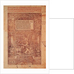 St. Jerome in his Studiolo by French School