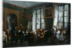 The Studio of Madame Haudebourt-Lescot by Joseph Albrier