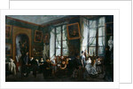 The Studio of Madame Haudebourt-Lescot by Joseph Albrier