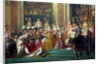 The Consecration of the Emperor Napoleon and the Coronation of the Empress Josephine, 2nd December 1804 by Jacques Louis David