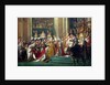 The Consecration of the Emperor Napoleon and the Coronation of the Empress Josephine, 2nd December 1804 by Jacques Louis David