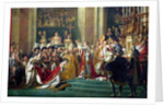 The Consecration of the Emperor Napoleon and the Coronation of the Empress Josephine, 2nd December 1804 by Jacques Louis David