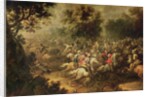 Battle of the cavalrymen by Jacques Courtois