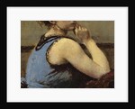 The Woman in Blue, 1874 by Jean Baptiste Camille Corot