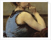 The Woman in Blue, 1874 by Jean Baptiste Camille Corot