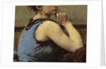The Woman in Blue, 1874 by Jean Baptiste Camille Corot